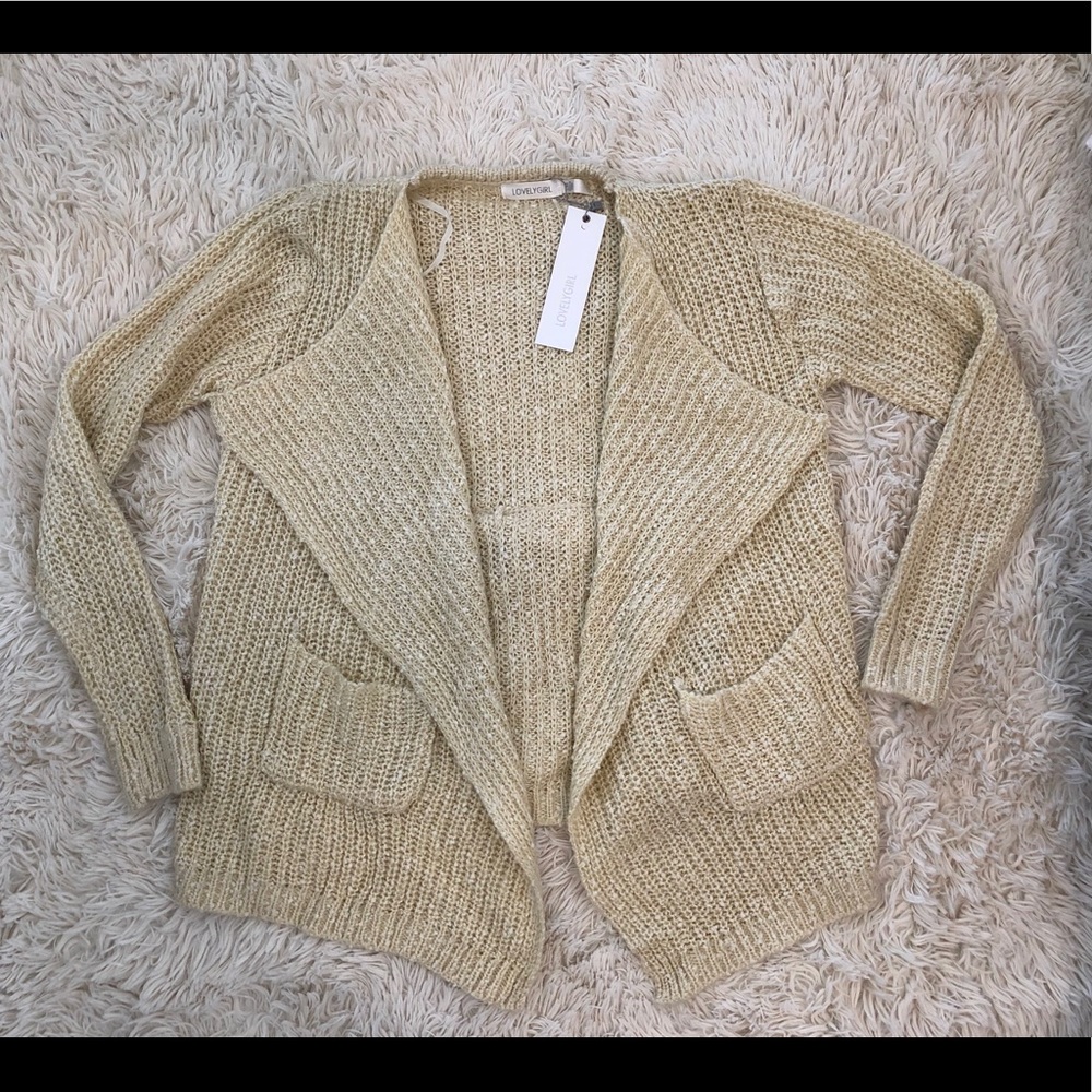 Tan Cardigan